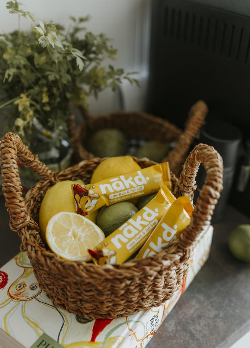 Nakd Raw Fruit and Nut Bars Pack of 18 (Lemon Drizzle) - 5