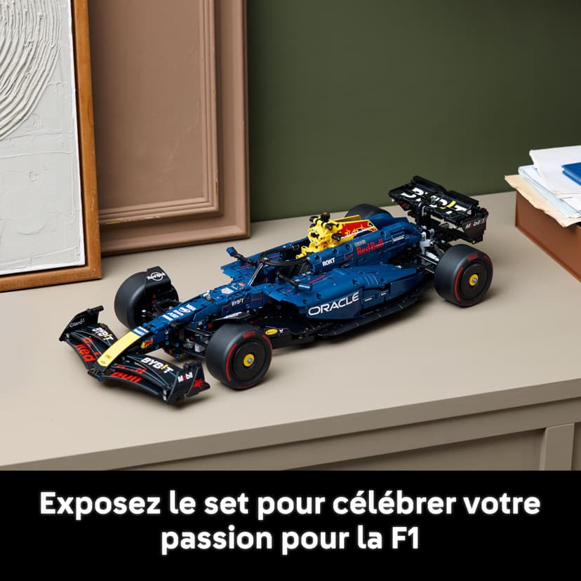 LEGO Technic F1 Oracle Red Bull Racing RB20 - Jeu de Construction Collector pour Adulte - Inclut Un Moteur V6 et Une boîte de Vitesses - Idée Cadeau pour passionnés de Formule 1 42206 - 6