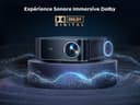 【1500 ANSI/Compatible Netflix】Vidéoprojecteur 4K Dolby 36W, AI Auto Focus/Keystone TOPTRO Projecteur Video WiFi6 Bluetooth FHD 1080P, 2*18W Haut-Parleurs Rétroprojecteur 4K Home Cinéma Extérieur/PS5 - 6