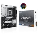 ASUS PRIME X870-P AMD ATX motherboard, 14-2-1(80A) power stages, PCIe 5.0 x16 slot with full support for next-gen graphics cards, four M.2 slots, DDR5 slots, PCIe Slot Q-Release - 2