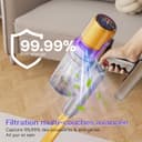 Aodebiao V16 Aspirateur Balai sans Fil 55Kpa/600W/80Mins, Aspirateur sans Fil Puissant, Écrans Tactiles LED, Mode Automatique, Brosse Anti-Emmêlement pour Tapis, Sols Durs et Poils d'animaux - 5