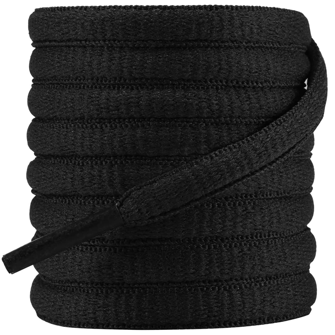 Dafannis Oval sports shoe laces, 2 pairs of half round sh…