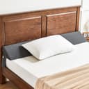 Dorifine Bed Wedge Pillow for Headboard Gap Filler King(76"x6"x10") Mattress Gap Filler(0-8") Bed Wedge for Headboards Gaps Between Your Headboard and Mattress,Headboards Pillow,Grey - 1