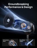 DREO Standing Fan, 120°+120° Smart Oscillating Floor Fans with Wi-Fi/Voice Control, 85 ft Fan For Bedroom, DC Motor Quiet Fans, adjustable height, 8 Speeds, 6 Modes, 12H Timer, Office, Room - 8