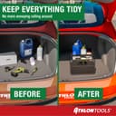 ATHLON TOOLS Foldable boot bag - Organiser, box - Reinforced, stable - Fastening strips - 4