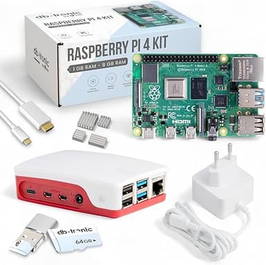 db-tronic Starter Kit pour Raspberry Pi 4 8 Go | Édition …