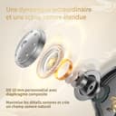 Yinyoo KBEAR MONKIE K01 Écouteurs de Jeu HiFi Casque Intra-auriculaire antibruit avec Prise de 3,5 mm Surround Écouteurs filaires pour PC, PS5, Xbox, Switch - 3