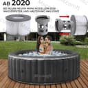Replacement Filter for MSPA Whirlpoal Replacement Filter Cartridge Water Filter Filter for Whirlpoal, for Hot Submarine and Spa, for Inflatable Pools Water Filter Model from 2020 (Filter Holder) - 4