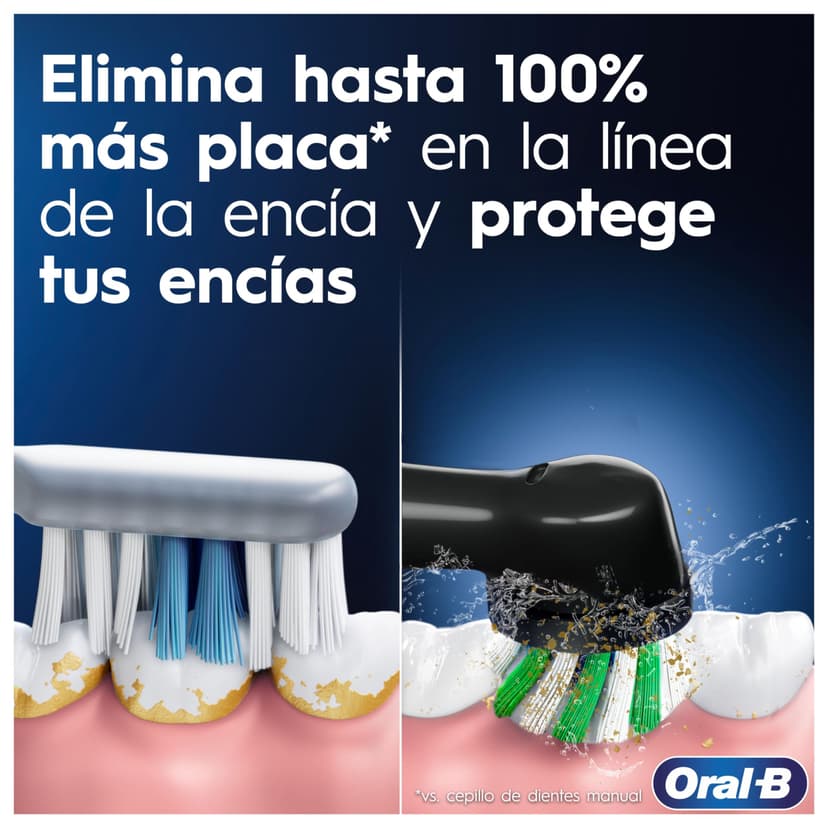 Oral-B Pro Series 1 Electric Toothbrush Pink 1 Brush Designed by Braun - 3