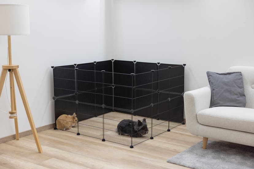 Kerbl Pet Hopsi Outdoor Enclosure 12x Grid Elements 35 x 35 cm - 5