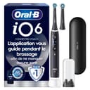 Oral-B iO 6N Black Bluetooth Connected Electric Toothbrush, 2 Brushes, 1 Travel Case - 1