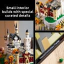 LEGO Architecture Neuschwanstein Castle - DIY Display Model Kit for Adults - incl. Towers, Courtyards & a Detailed Interior - History Gift for Fans - 21063 - 5