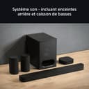 Sony BRAVIA Theatre System 6 (5.1-channel surround sound, 1000 W, with rear speaker and subwoofer, Dolby Atmos, DTS:X, AI Voice Zoom 3 with BRAVIA TV, DSEE, multi-stereo party mode) Black - 3