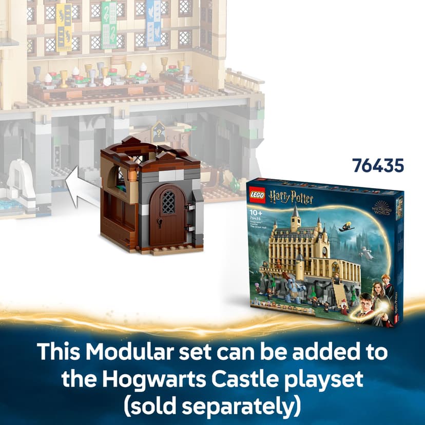 LEGO Harry Potter Hogwarts Castle: Charms Class Set with 3 Minifugures incl. Hermione Granger & Ron Weasley, Features Wingardium Leviosa Levitation Function, Toy for 8+ Year Old Boys & Girls 76442 - 7