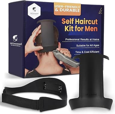 Kit de coupe de cheveux pour homme | Guide de coupe autom…
