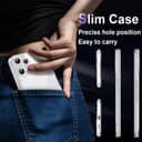 Liisooka Case for Nothing CMF Phone 2 Pro, Military Grade Drop Protection Phone Case, Yellowing Resistant, Anti-Scratch Hard PC Back, Shockproof Hard Ultra-Thin Protective Cover, Clear - 6
