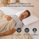 TEMPUR Symphony Ergonomic Neck Support Pillow for Back and Side Sleepers, Size L - 43 x 63 x 14 cm - 3
