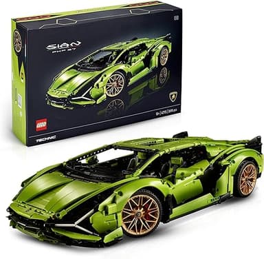LEGO Technic Lamborghini Sián FKP 37 Race Car Model Build…