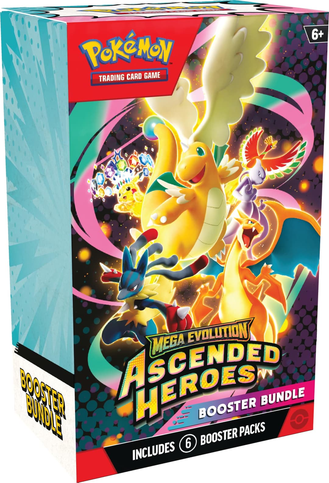 Pokémon TCG: Mega Evolution—Ascended Heroes Booster Bundle (6 Booster Packs)