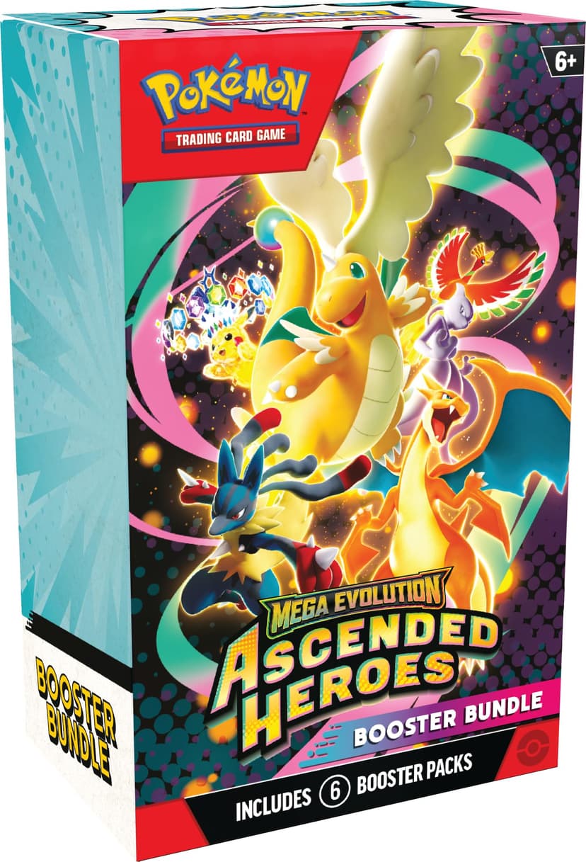 Pokémon TCG : Mega Evolution — Ascended Heroes Booster Bundle (6 boosters) - 1