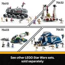 LEGO Star Wars 75431 327th Star Corps Clone Troopers Battle Pack - Collectible Toy incl. 4 Minifigures, 3 Battle Droid Figures & an AT-RT - Gift for 7+ Year Old Boys & Revenge of the Sith Fans - 8