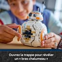 LEGO Star Wars 75452 Droïde Astromécano BB-8 - Maquette de Figurine de Droïde - Jouet de Construction avec Tête Pivotante & Roue - Décoration de Chambre - Cadeau pour Garçon, Fille & Fans dès 10 Ans - 4