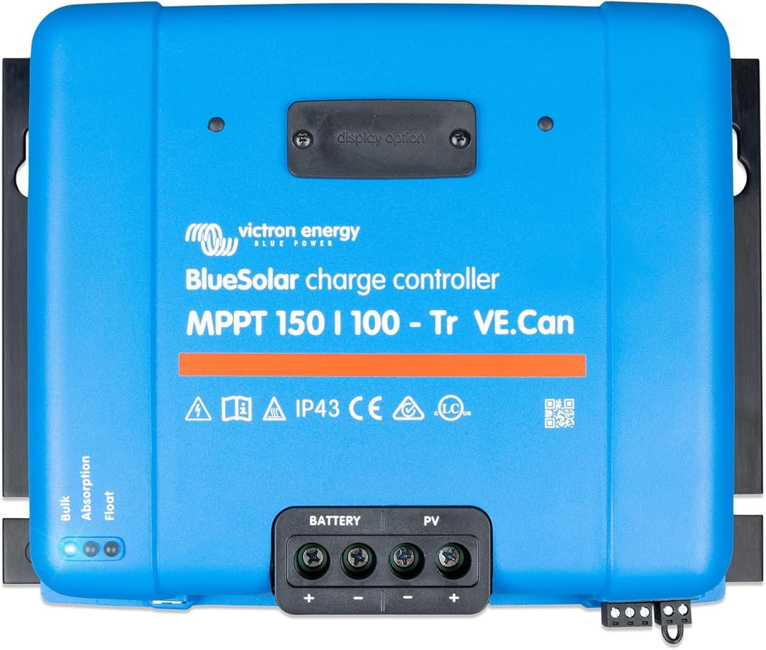 Victron Energy BlueSolar MPPT Tr VE.Can 150V 100 amp 12/24/36/48-Volt Contrôleur de Charge Solaire