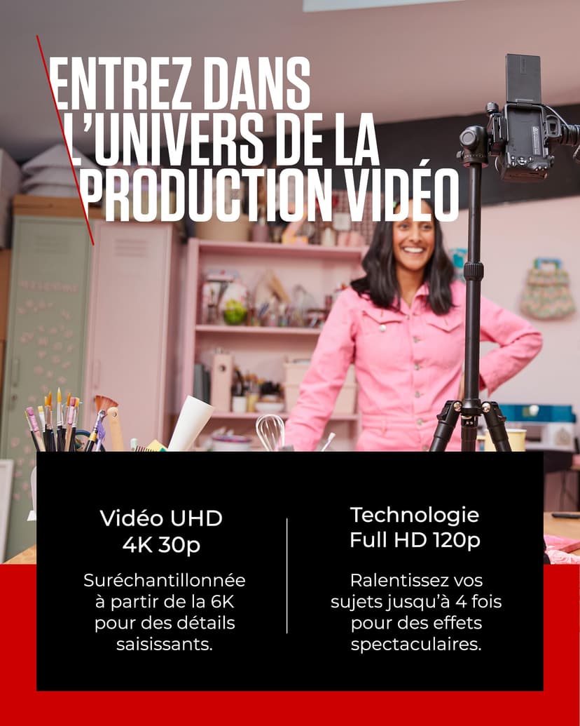 Canon EOS R50 Mirrorless Camera Kit - Black - 24.2MP - RF-S 18-45mm Lens - Creator Kit - 7