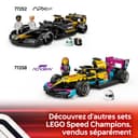 LEGO Speed Champions Audi Revolut F1 Team R26 Race Car Toy - Model Kit w/Collectible Driver Minifigure - Birthday Gift for 10+ Year Old Boys and Teenage Motorsport Fans - 77259 - 8
