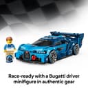 LEGO Speed Champions Bugatti Vision GT Hyper Sports Car Toy - Model Kit w/a Collectible Driver Minifigure - Gaming Gift Idea for 9+ Year Old Boys & Motorsport Fans - 77253 - 5