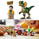 LEGO 76958 Jurassic Park L'Embuscade du Dilophosaure, Jouet Dinosaure et Voiture Jeep pour Garçons, Filles, Enfants Dès 6 Ans, avec Figurine Dino, Jeu Collection 30ème Anniversaire - 6