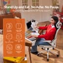 SIHOO B100 Ergonomic Office Chair, Comfy Desk Chair with Adaptive Dynamic Lumbar Support, Computer Chair with Extra Wide Headrest, Flip-Up Armrests, 90-135° Tilt Lock and Breathable Mesh Cushion - 7