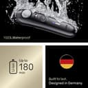 Braun Beard Trimmer Men Series 9, +14 Barbering Tools, Power Boost & Lifetime Sharp ProBlade, 180 Min, with Fade, 52 Lengths, PrecisionWheel & Lock, Waterproof, BT9565, Titanium - 6