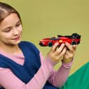LEGO Speed Champions Ferrari 499P Race Car Toy - STEM Model Kit w/Collectible Driver Minifigure - Motorsport Merchandise Gift for 9+ Year Old Boys & Fans - 77261 - 6