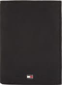 Tommy Hilfiger Men’s Johnson Wallet with Coin Pocket, Black (Black), One Size - 1