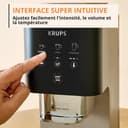 KRUPS Coffee Crush Superautomatic Coffee Maker 15 Bar 3 Coffee Recipes 3 Temperature Levels Touch Screen Compact 15 cm Wide SA402AE0 - 5