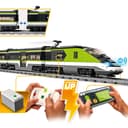 LEGO City Express Passenger Train Set - incl. a Remote Controlled Train Toy with Working Headlights, 2 Coaches, 24 Track Pieces & 6 Minifigures - Gift for 7+ Year Old Boys & Girls - 60337 - 2