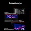 ASUS ROG Strix XG27ACDNG 27" QD-OLED QHD 360Hz 0.03ms Freesync Premium Pro G-Sync USB-C Gaming monitor - 6