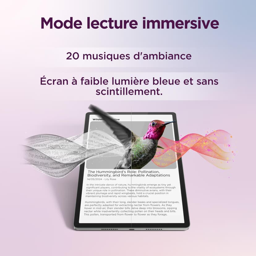Lenovo Idea Tab Pro – 12.7 Inch Touchscreen Tablet 3K, 144Hz (MediaTek Dimensity 8300, 8 Cores, 8 GB RAM, UFS 4.0 128GB, Android 14, Wifi6E + Bluetooth) Tab Pen Plus – Green - 7