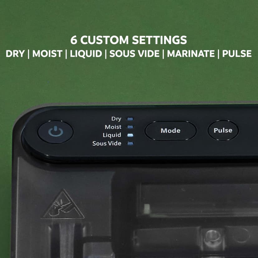 FoodSaver Scelleuse Elite Tout-en-un Liquide+ | Des aliments frais jusqu’à 5x plus longtemps* | Scellage liquide | Avec 1x rouleau (28 cm x 2,43 m) & 4 x Sacs de scellage sous vide (0,94 l & 3,78 l) - 4