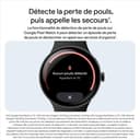 Google Pixel Watch 4 (45 mm) – Montre connectée Android, Suivi des données de santé et de Remise en Forme, et Aide de Gemini – Boîtier en Aluminium Noir Mat – Bracelet Sport Noir Volcanique – Wi-FI - 9
