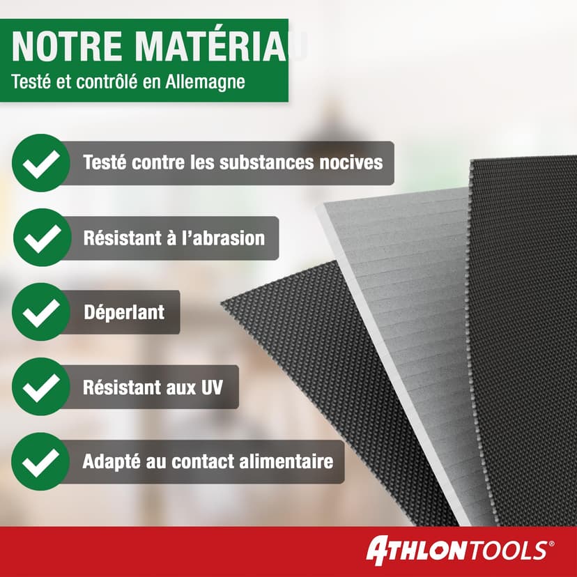 ATHLON TOOLS Sac de coffre pliable – Organiseur de coffre de voiture – Renforcé et stable – Avec patins antidérapants - 5