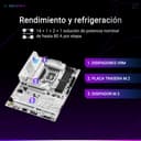 ASUS ROG Strix B860-A Gaming WiFi, Carte mère ATX, prête pour PC avec IA avancée, 14 + 1 + 2 + 1 Niveaux de Puissance, DDR5, PCIe 5.0, Quatre emplacements M.2, WiFi 7, AI Networking II, Aura Sync RGB - 4
