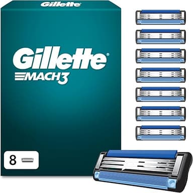 Gillette Mach3 Lames de rasage pour homme - 20 lames de r…
