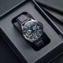 AVI-8 Men's 43mm P-51 Mustang Blakeslee Chronograph D-Day 80 Limited Edition Watch with Leather Strap AV-4077 - 7