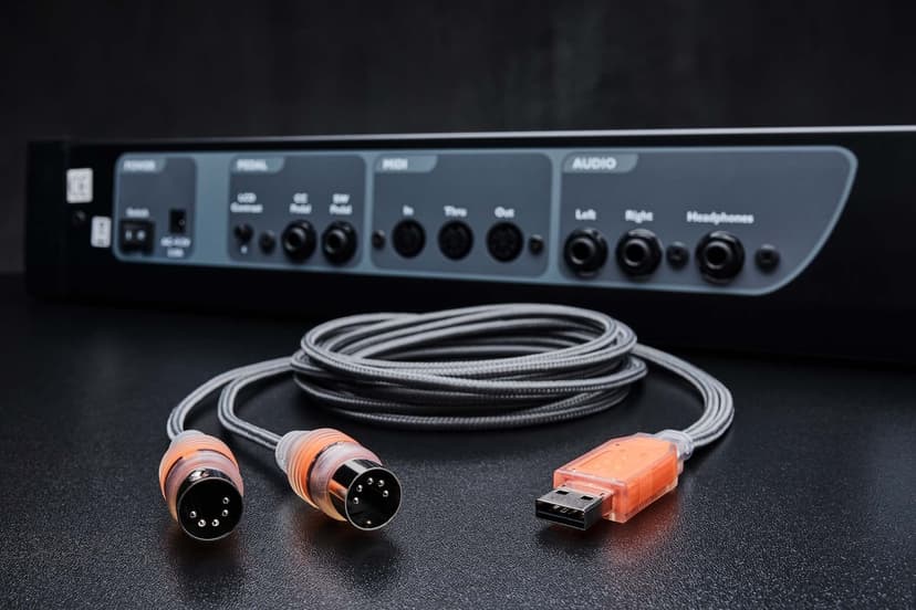 ESI MIDIMATE eX | USB 2.0 MIDI Interface Cable with 2 I/O ports - 2