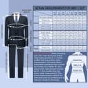 Cooper & Nelson Men's 3 Piece Suits for Men Tuxedo - 3