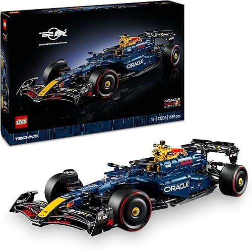 LEGO Technic F1 Oracle Red Bull Racing RB20 - Jeu de Construction Collector pour Adulte - Inclut Un Moteur V6 et Une boîte de Vitesses - Idée Cadeau pour passionnés de Formule 1 42206