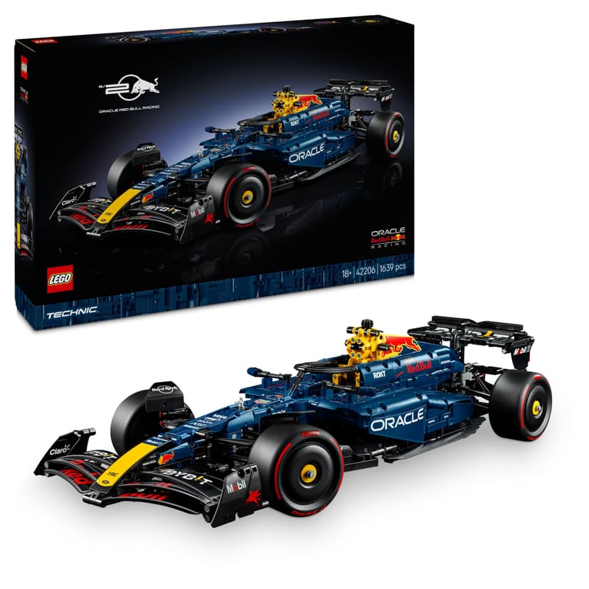 LEGO Technic F1 Oracle Red Bull Racing RB20 - Jeu de Construction Collector pour Adulte - Inclut Un Moteur V6 et Une boîte de Vitesses - Idée Cadeau pour passionnés de Formule 1 42206 - 1