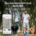 Mibro GS Pro2 - Multisport Smartwatch with Dual Band GNSS, Training Guidance, Smartwatch with Heart Rate Monitoring for Swimming, Cycling, Running, Hiking, Skiing and Padel (Dark Gray) - 2